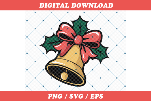 Festive Christmas Bell Illustrations Review
