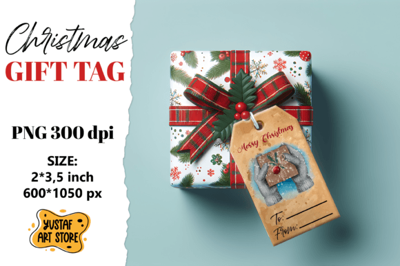 Review: Christmas Gift Tags Illustrations