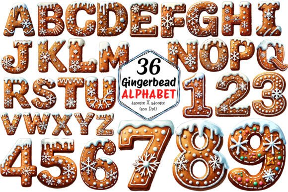 Review: Christmas Gingerbread Alphabet Bundle