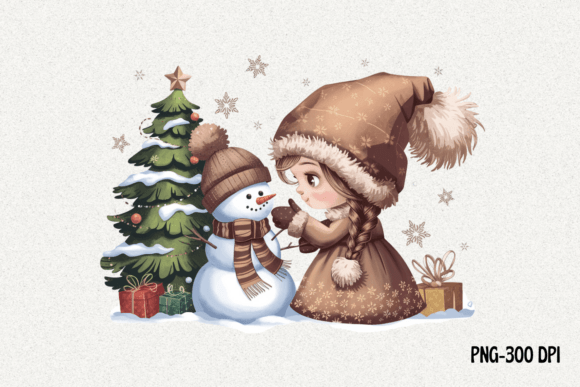 Review: Christmas Gnome Girls Sublimation, PNG Illustrations