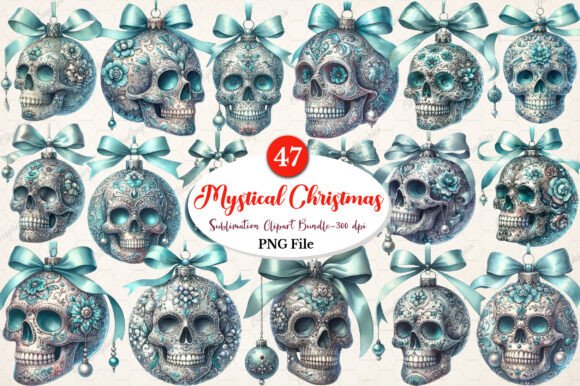 Review: Watercolor Mystical Gothic Christmas PNG