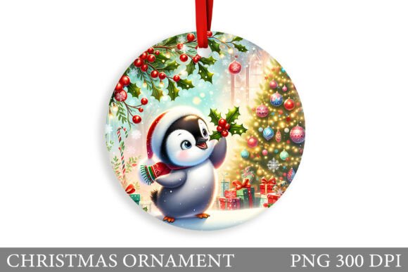 Reviewing Christmas Penguin Illustrations