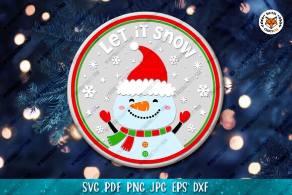 Reviewing the Let It Snow Christmas Snowman SVG